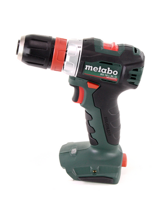 Taladro atornillador a batería Metabo BS 18 L BL Q 18 V 60 Nm sin escobillas + MetaLoc + 2 baterías LiHD 4,0 Ah + cargador