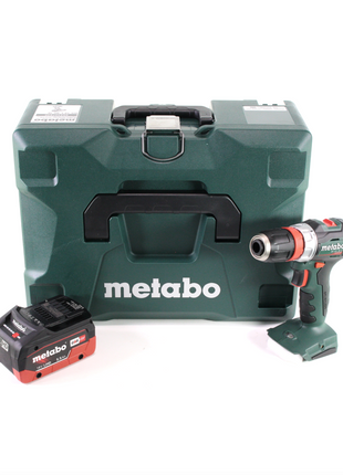 Taladro atornillador a batería Metabo BS 18 L BL Q 18 V 60 Nm sin escobillas + MetaLoc + 1 batería LiHD de 5,5 Ah - sin cargador