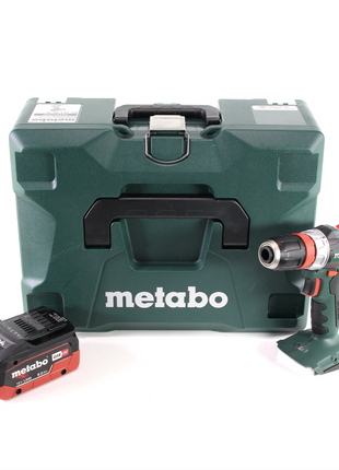 Taladro atornillador a batería Metabo BS 18 L BL Q 18 V 60 Nm sin escobillas + MetaLoc + 1 batería LiHD de 8,0 Ah - sin cargador