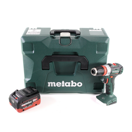 Taladro atornillador a batería Metabo BS 18 L BL Q 18 V 60 Nm sin escobillas + MetaLoc + 1 batería LiHD de 8,0 Ah - sin cargador