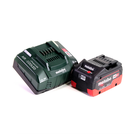 Taladro atornillador a batería Metabo BS 18 L BL Q 18 V 60 Nm sin escobillas + MetaLoc + 1 batería LiHD de 8,0 Ah + cargador