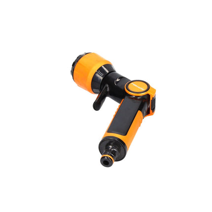 Pistola pulverizadora Fiskars Multi (1023665) cabezal de boquilla giratoria mango de agarre suave