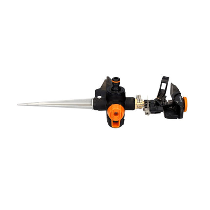 Fiskars aspersor pulsante con estaca 360° (1027029) 26 m riego