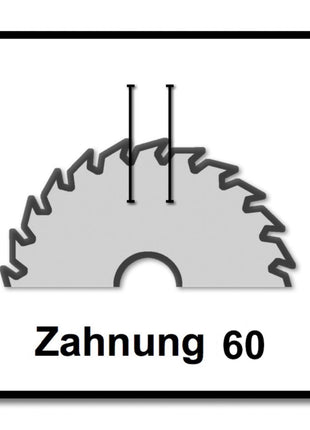 Festool Universal Sägeblatt W60 260 x 2,5 x 30 mm ( 494604 ) für Kapp Zugsäge KS 120 und KS 88 - Toolbrothers