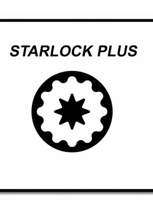 Fein E-Cut Precision Starlock Plus Sägeblatt 50x65 mm 3 Stück ( 63502127220 ) HCS - Toolbrothers