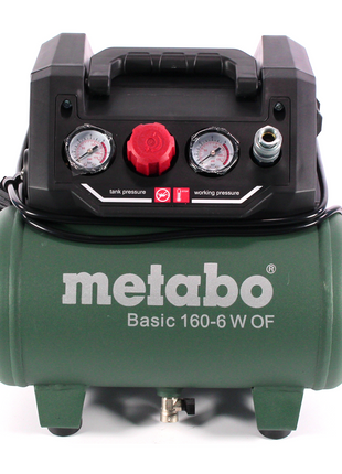 Metabo Basic 160-6 W OF Compresseur 900 W 8 bar ( 601501000 )