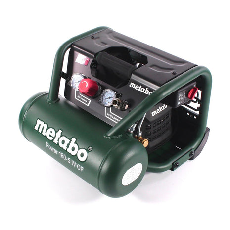 Sprężarka Metabo Power 180-5 W OF 8 bar 1,1 kW ( 601531000 ) 5 l zbiornik bezolejowy