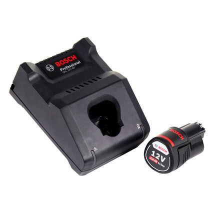 Sierra circular inalámbrica Bosch GKS 12V-26 Professional 12 V 85 mm + 1x batería 3,0 Ah + cargador + hoja de sierra + L-Boxx