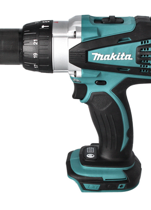 Taladro percutor inalámbrico Makita DHP 458 RG 18 V 91 Nm + 2 baterías 6,0 Ah + cargador