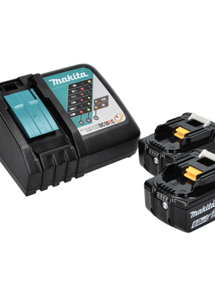 Taladro percutor inalámbrico Makita DHP 458 RG 18 V 91 Nm + 2 baterías 6,0 Ah + cargador