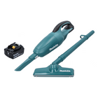 Makita DCL 180 G1 cordless hoover 18 V green + 1x rechargeable battery 6.0 Ah - without charger