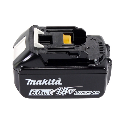 Aspiradora sin cable Makita DCL 180 G1 18 V verde + 1x batería recargable 6,0 Ah - sin cargador