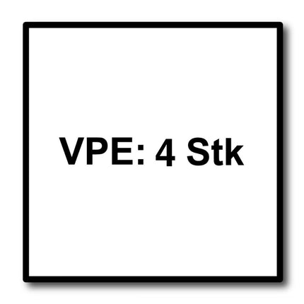 Meisterling rollo de cumbrera / rollo de cumbrera 320 mm x 5 m 4 piezas (4x 012100000400) Tejido PET spunbond de alto rendimiento estabilizado a los rayos UV negro 