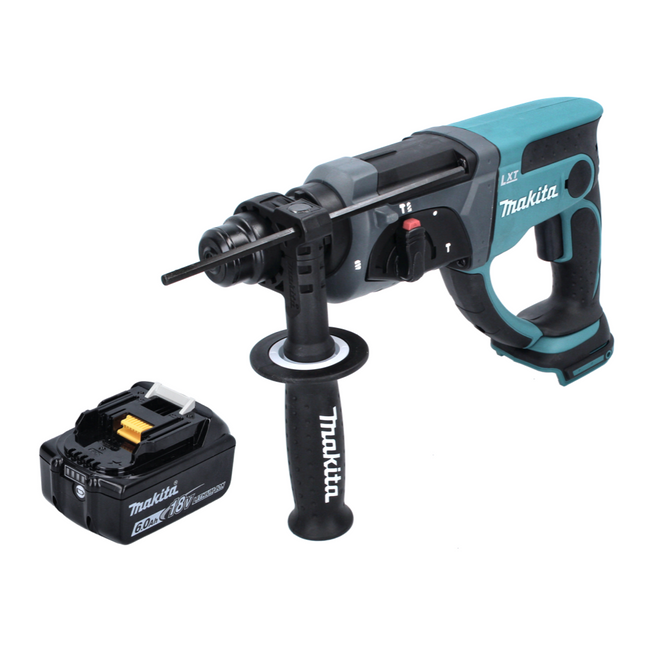 Taladro atornillador a batería Makita DHR 202 G1 18 V 2.0 J SDS Plus + 1x batería 6.0 Ah - sin cargador