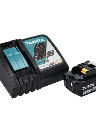 Amoladora angular a batería Makita DGA 452 RG1 18 V 115 mm + 1x batería 6,0 Ah + cargador