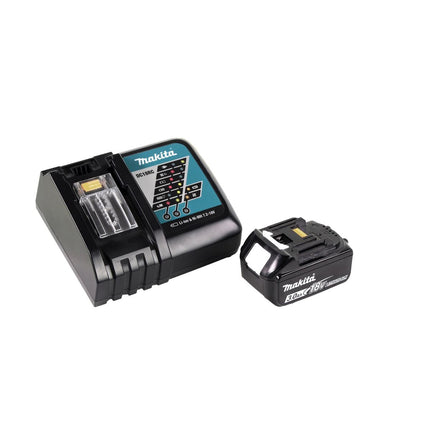 Makita DGA 519 RF1 Meuleuse d'angle sans fil 18 V 125 mm Brushless X-Lock + 1x batterie 3,0 Ah + chargeur