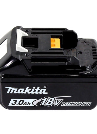 Amoladora angular a batería Makita DGA 519 F1J 18 V 125 mm sin escobillas X-Lock + 1x batería 3,0 Ah + Makpac - sin cargador