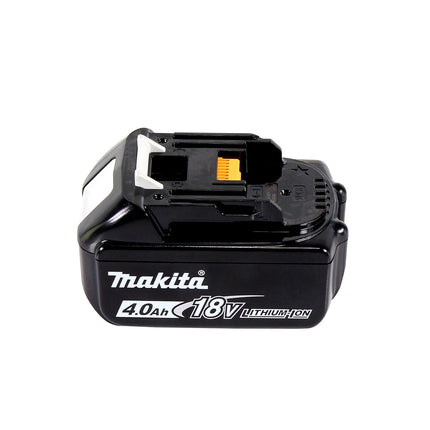 Makita DGA 519 M1J Amoladora angular sin cable 18 V 125 mm Brushless X-Lock + 1x batería recargable 4,0 Ah + Makpac - sin cargador