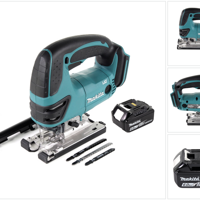 Makita DJV 180 G1 Scie sauteuse sans fil 18V + 1x Batterie 6.0 Ah - sans chargeur