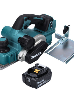 Cepillo plegable a batería Makita DKP 181 F1 82 mm 18 V sin escobillas + 1x batería 3,0 Ah - sin cargador