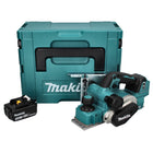 Makita DKP181F1J Cordless Planer 82mm 18V Brushless + 1x Battery 3.0 Ah + Makpac Case - without charger
