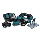 Makita DKP 181 RM1 cepillo sin cable 82 mm 18 V sin escobillas + 1x batería recargable 4,0 Ah + cargador