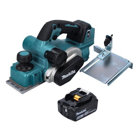 Cepillo plegable a batería Makita DKP 181 G1 82 mm 18 V sin escobillas + 1x batería 6,0 Ah - sin cargador