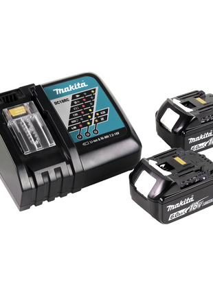 Lámpara de batería Makita DML 801 RG 14,4 - 18 V + 2x baterías 6,0 Ah + cargador