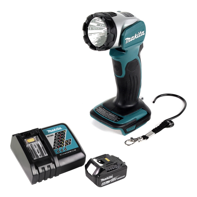 Lámpara inalámbrica Makita DML 802 RG1 para batería de 14,4 y 18 V + 1x batería de 6,0 Ah + cargador