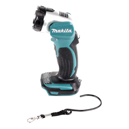 Lámpara inalámbrica Makita DML 802 RG para batería de 14,4 y 18 V + 2x batería de 6,0 Ah + cargador