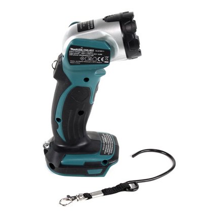 Lámpara inalámbrica Makita DML 802 RG para batería de 14,4 y 18 V + 2x batería de 6,0 Ah + cargador