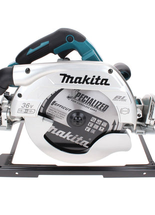 Makita DHS 900 M2 Scie circulaire sans fil 36 V (2x 18 V) 235 mm brushless + 2x Batteries 4,0 Ah - sans chargeur