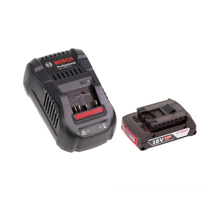 Brzeszczot Bosch z węglików spiekanych gratis Akumulatorowa pilarka szablasta Bosch GSA 18 V-LI 18 V + 1x akumulator 2,0 Ah + ładowarka + L-Boxx