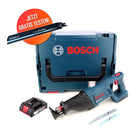 Gratis Hoja de sierra sable Bosch Carbide Sierra sable inalámbrica Bosch GSA 18 V-LI 18 V + 1x batería 2,0 Ah + L-Boxx - sin cargador