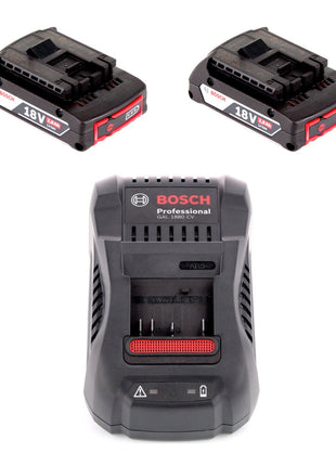 Lame de scie alternative au carbure Bosch gratuite Scie alternative sans fil Bosch GSA 18 V-LI 18 V + 2x batteries 2,0 Ah + chargeur + L-Boxx