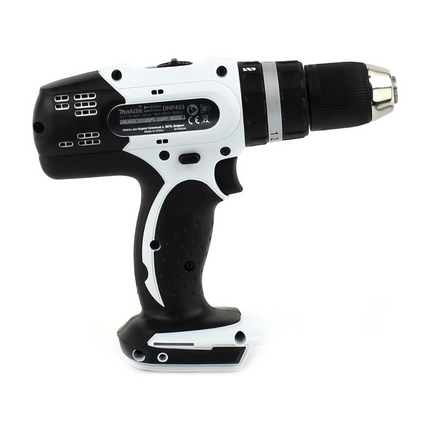 Makita DHP 453 RGW taladro percutor inalámbrico 18 V 42 Nm blanco + 2x baterías 6,0 Ah + cargador