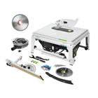 Sierra de mesa Festool TKS 80 EBS 2200 W 254 mm (575781) + hoja de sierra circular especial TF80 L (575977)