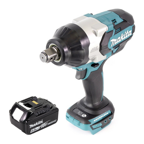 Makita DTW 1001 G1 Atornillador de impacto inalámbrico 18 V 3/4“ 1050 Nm sin escobillas + 1x batería 6,0 Ah - sin cargador