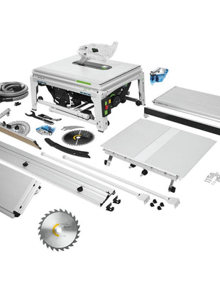 Festool TKS 80 EBS Set Tischkreissäge 2200 Watt 254 mm ( 575828 ) + Panther Kreissägeblatt PW24 ( 575974 ) + 1x KT-TKS 80 Patrone ( 575851 ) - Toolbrothers