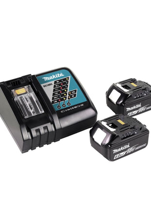 Makita DMR 106 RG radio de chantier à batterie 7,2 - 18 V + 2x batteries 6,0 Ah + chargeur