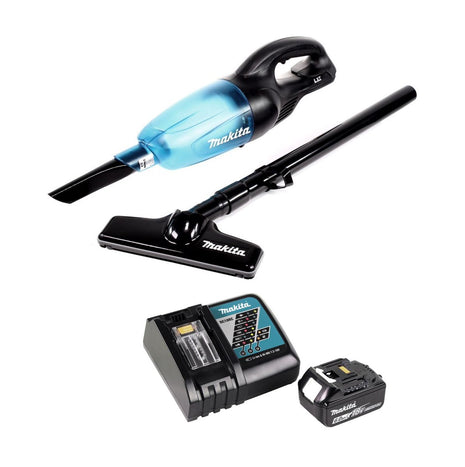 Makita DCL 180 ZB Aspirapolvere a batteria nero 18V - senza accessori, senza batteria, senza caricatore