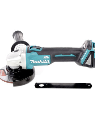 Makita DGA 506 G1 akumulatorowa szlifierka kątowa 18 V 125 mm bezszczotkowa + 1x akumulator 6,0 Ah - bez ładowarki