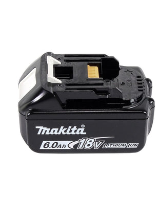 Makita DGA 506 G1 akumulatorowa szlifierka kątowa 18 V 125 mm bezszczotkowa + 1x akumulator 6,0 Ah - bez ładowarki