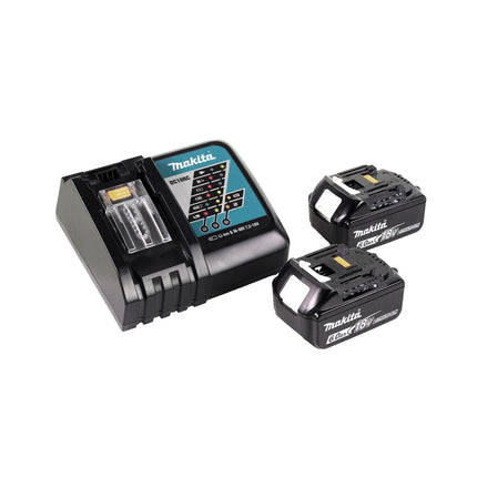 Makita DTW 285 RG Atornillador de impacto inalámbrico 18 V 280 Nm 1/2" sin escobillas + 2x baterías 6,0 Ah + cargador