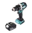 Makita DDF 484 G1 taladro atornillador inalámbrico sin escobillas 18 V 54 Nm + 1x batería 6,0 Ah - sin cargador