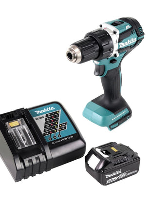 Makita DDF 484 RG1 taladro atornillador inalámbrico sin escobillas 18 V 54 Nm + 1x batería 6,0 Ah + cargador