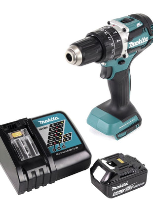 Taladro percutor inalámbrico Makita DHP 484 RG1 18 V 54 Nm sin escobillas + 1x batería 6,0 Ah + cargador