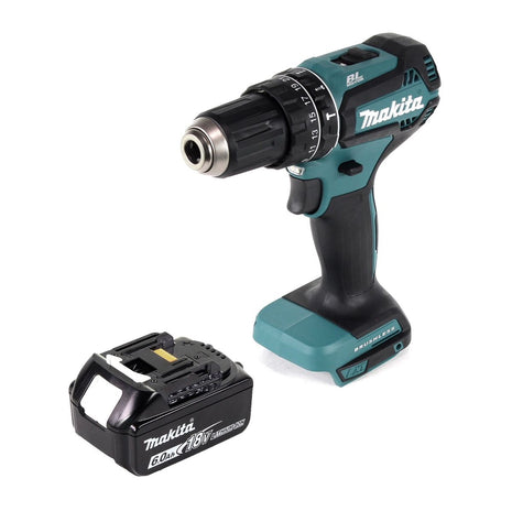 Makita DHP 485 G1 cordless impact drill 18 V 50 Nm brushless + 1x rechargeable battery 6.0 Ah - without charger