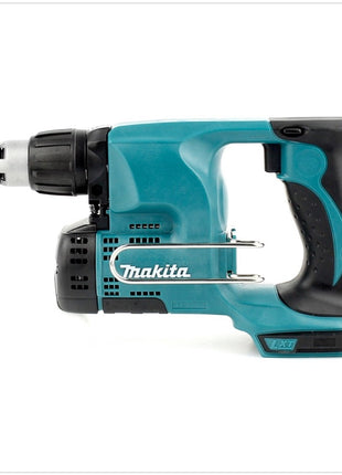 Makita DFS 450 RGJ atornillador para paneles de yeso inalámbrico destornillador para paneles de yeso 18 V + 2 baterías 6,0 Ah + cargador + Makpac