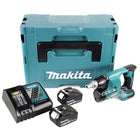 Makita DFS 450 RGJ atornillador para paneles de yeso inalámbrico destornillador para paneles de yeso 18 V + 2 baterías 6,0 Ah + cargador + Makpac